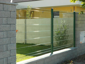 Plotový panel 3D/drát 5 mm/v 1730 x š 2500 / ZN+PVC6005 Zelený