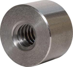 Trapezgewindemutter Tr80x10, runde, Stahl 11SMnPb30, linkes Gewinde