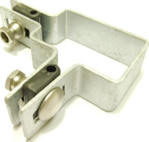 Příchytka panelu na sloup 60x40mm / 5mm / rohová /HNZ Zinek