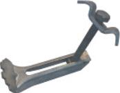 Standardní svorka UC-M3030-V20/40 - ocel-zinkovaná, uchycení roštů SP34/38