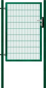 Branka 1křídlá/2D panel/š 1090 x v 1380/ ZN+PVC 6005 Zelená