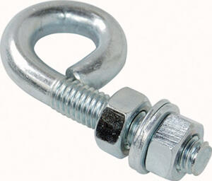 Šroub s okem na upevnění napínací tyče / NEREZ